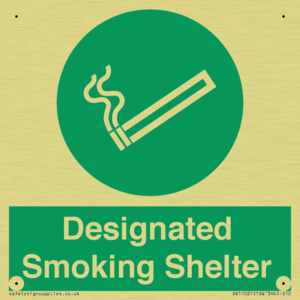 Designated Smoking Shelter